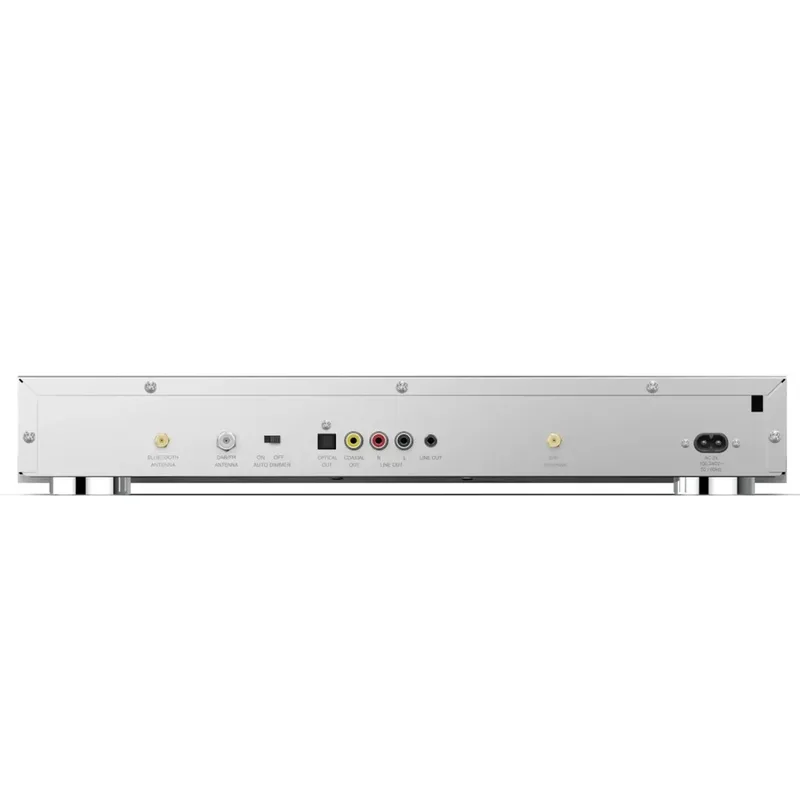 HiFi-tuner - DAB+/Internetradio/Bluetooth - USB-A - Digitale Radio - Alarmfunctie van Hama in Zilver – productfoto 3 van 3