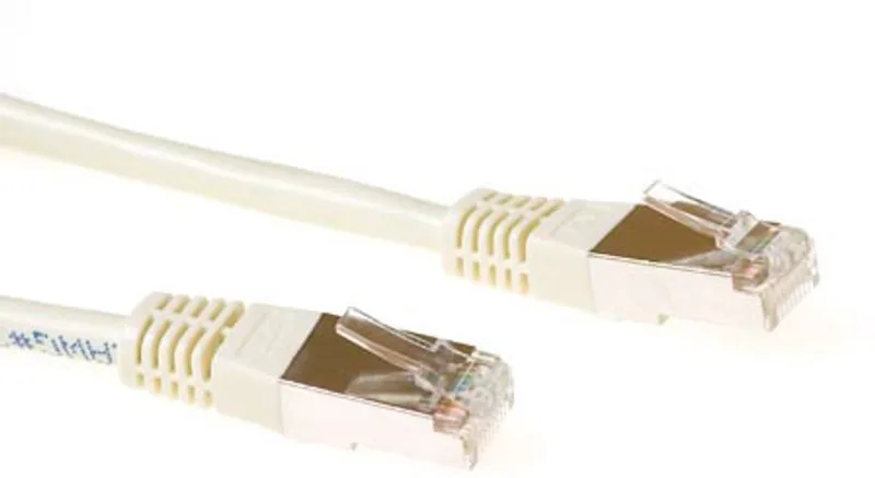1,5 meter F/UTP CAT5E patchkabel met RJ45 connectorenIB7251 från ACT i Elfenben – produktbild