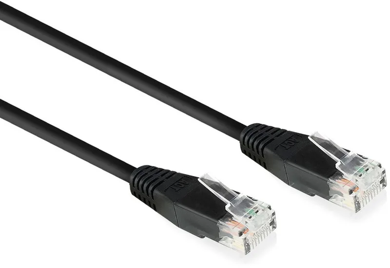 15,0 meter U/UTP CAT6 netwerkkabel met RJ45 connectoren AC4015 de ACT en Noir – photo produit