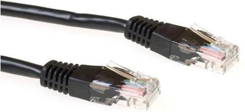 Ewent IM5905 - Cat 5 UTP-kabel - RJ45 - 5 m från ACT i Svart – produktbild