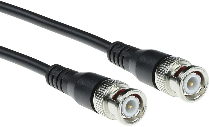 RG58 Patchkabel - 50 Ohm – 25 cm - Q70025 fra ACT i Sort – produktbillede