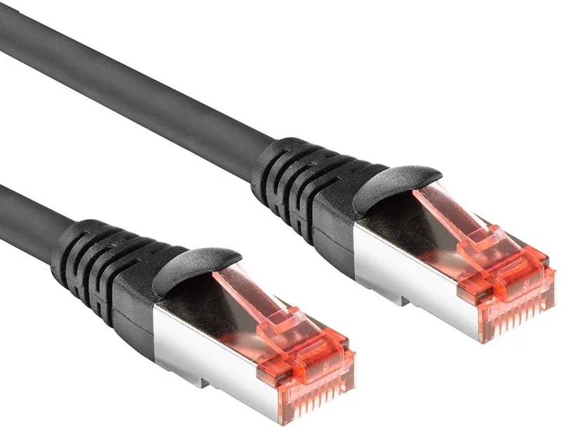 CAT6A U/FTP PVC FLEX BK 3.0M. 1 stk von ACT in Schwarz – Produktfoto