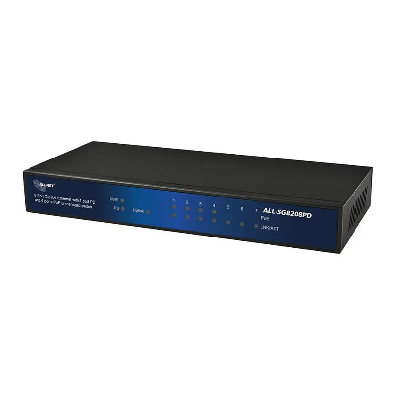 ALL-SG8208PD network switch by ALLNET – product photo