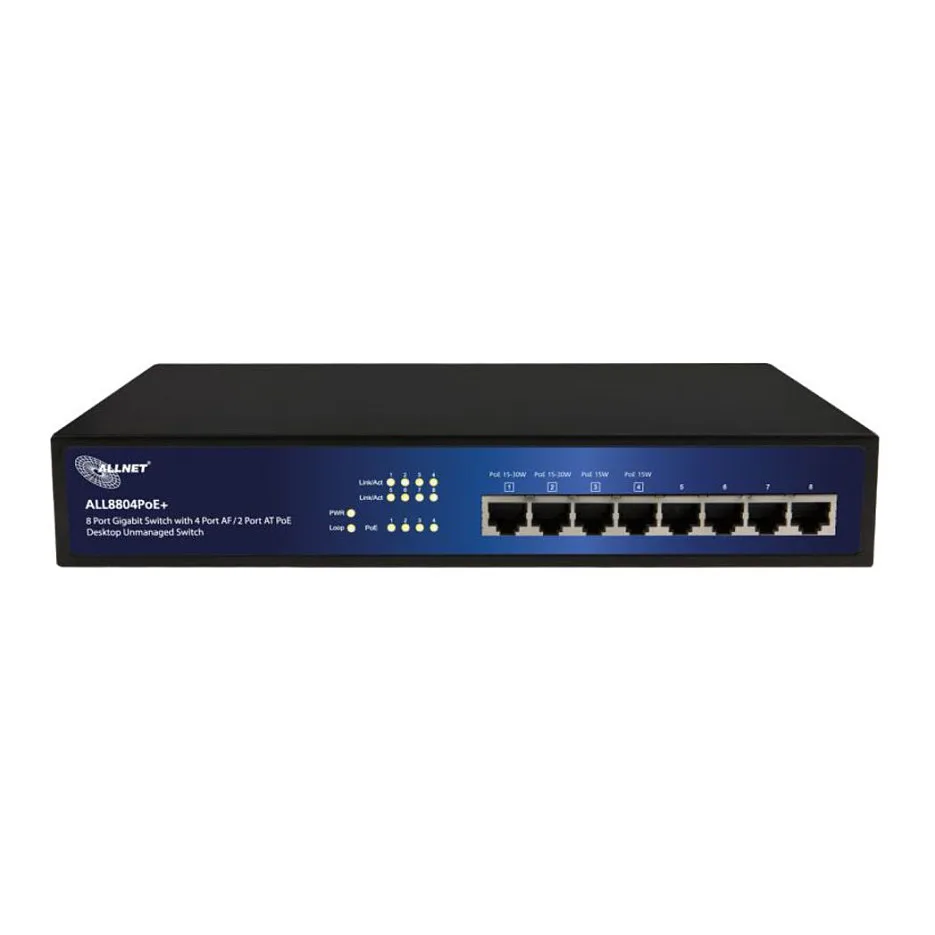 ALL8804POE+ network switch van ALLNET – productfoto