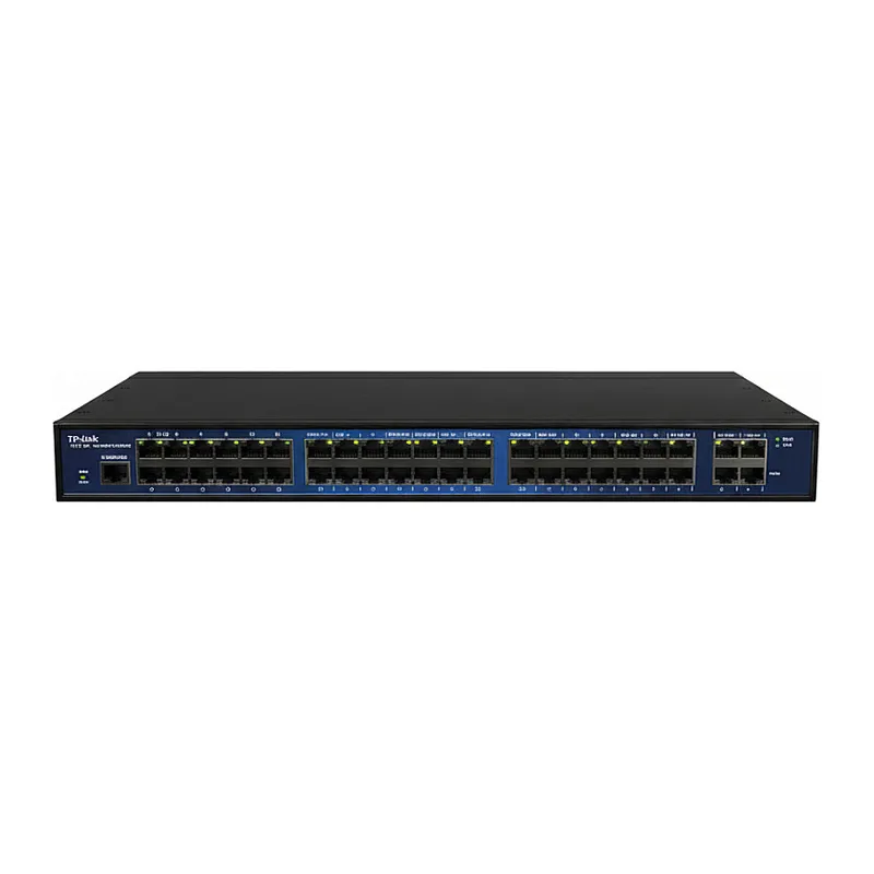 Switch Full Managed Layer 2+ 44 Port Gigabit â€¢ 12x GbE â€¢ 28x GbE SFP â€¢ 4x SFP+ â€¢ JSON API â€¢ Core Switch â€¢ ALL-SG9440MJ-10G van ALLNET – productfoto