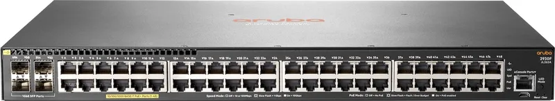 HPE Aruba 2930F 48G PoE+ 4SFP - switch de Aruba en Gris – photo produit