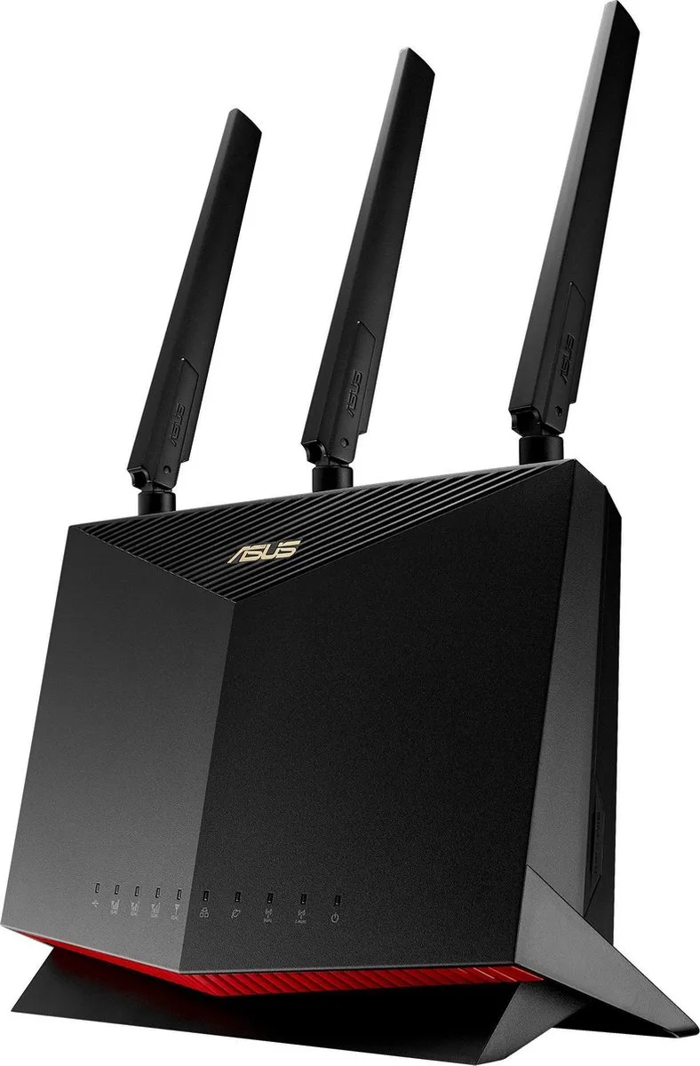 ASUS 4G-AC86U - Draadloze Router - Dual-band von ASUS in Schwarz – Produktfoto