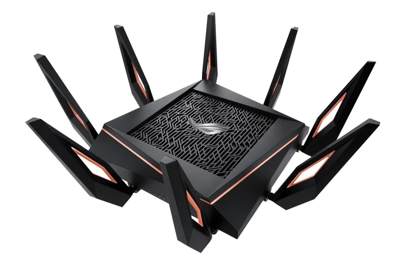 ROG Rapture GT-AX11000 - Gaming extendable router - 4G / 5G Router vervanger - WiFi 6 de ASUS en Noir – photo produit