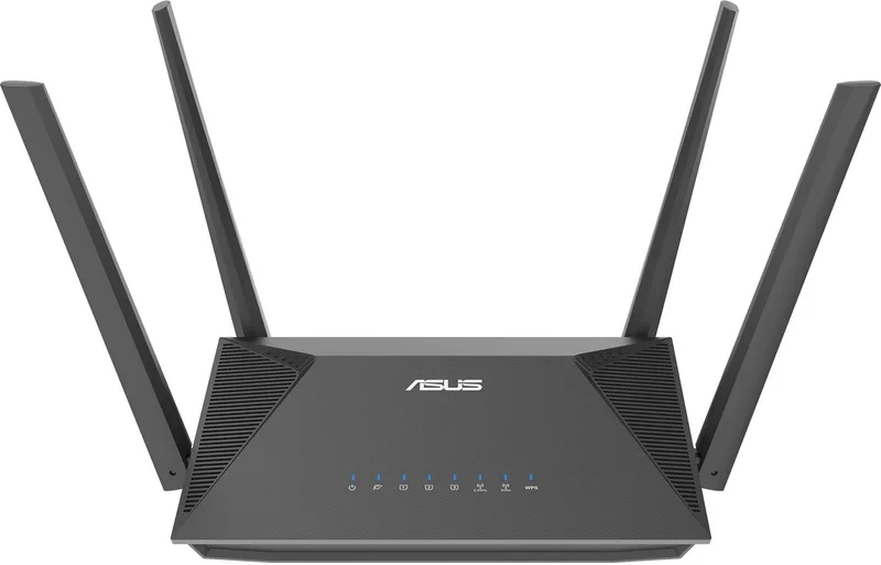 RT-AX52 Pro - Router - WiFi 6 - 3000 Mbps von ASUS in Schwarz – Produktfoto