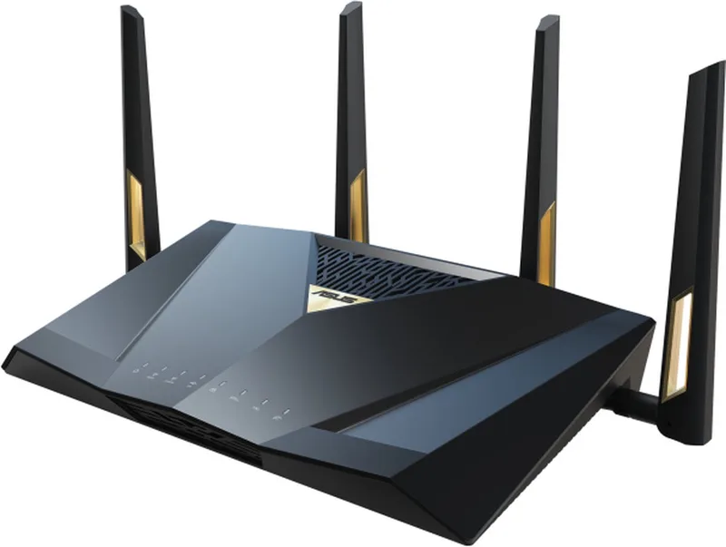 RT-BE88U - Router - WiFi Versterker Dual-band - WiFi 7 - 7200 Mbps - 10G Poort - SFP+ de ASUS en Noir – photo produit