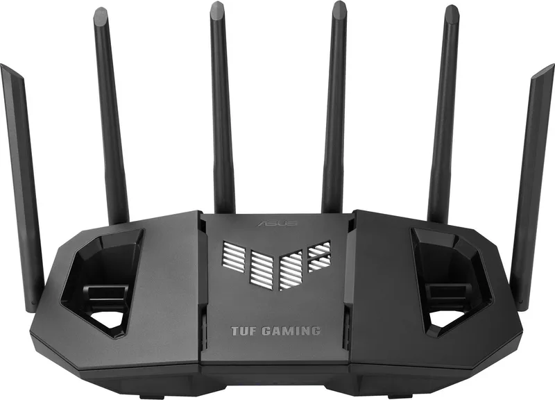 TUF Gaming BE9400 - Gaming Router - WiFi 7 - Tri Band - 2.5Gbps port - 9400 Mbps van ASUS in Zwart – productfoto