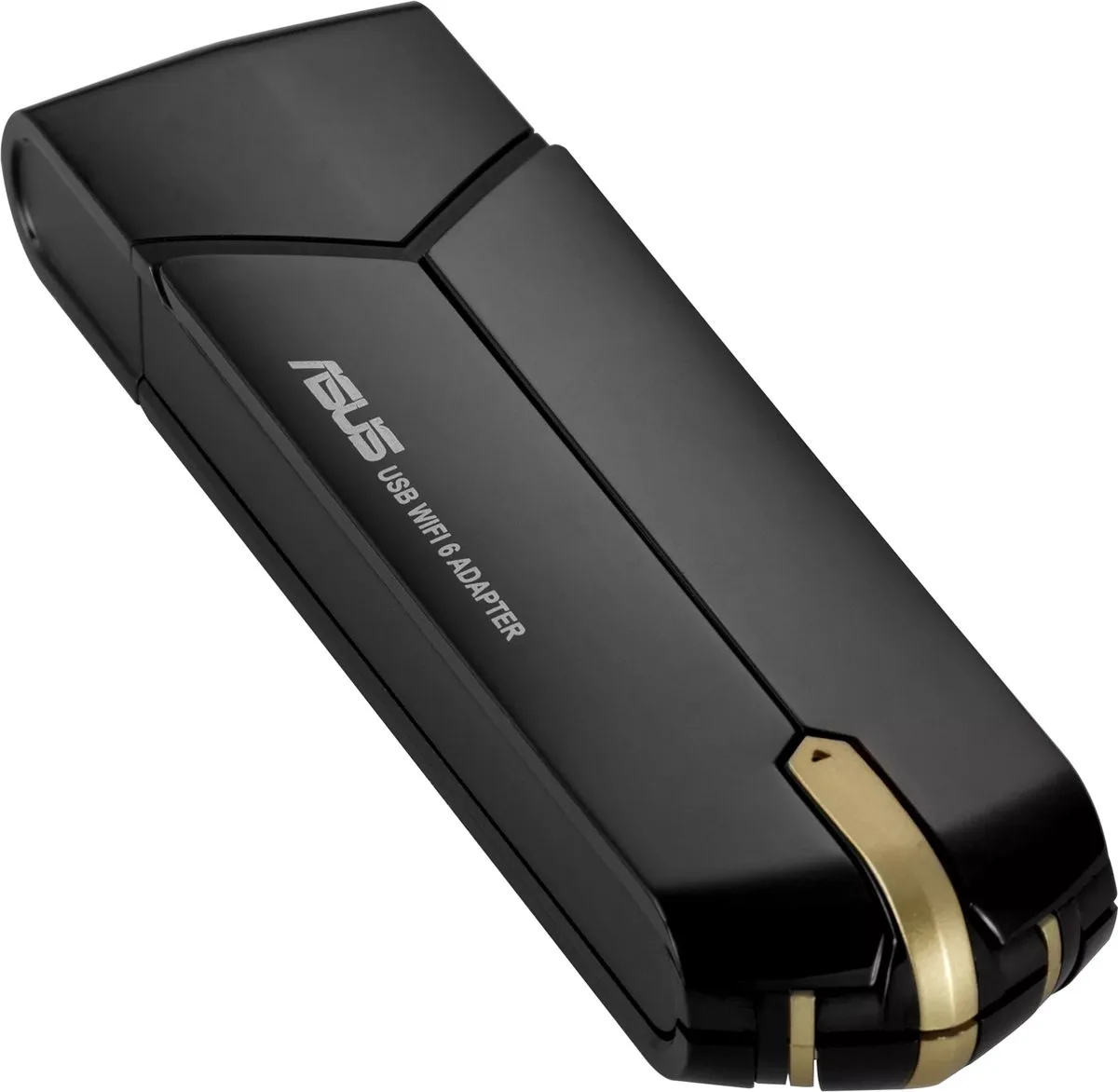 USB-AX56 - WiFi Adapter - WiFi 6 - AX - Zonder Cradle van ASUS in Zwart – productfoto