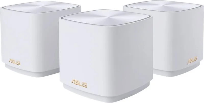 ZenWiFi AX Mini XD4 - AiMesh - Mesh Wifi - Wit - 3-pack fra ASUS i Hvid – produktbillede