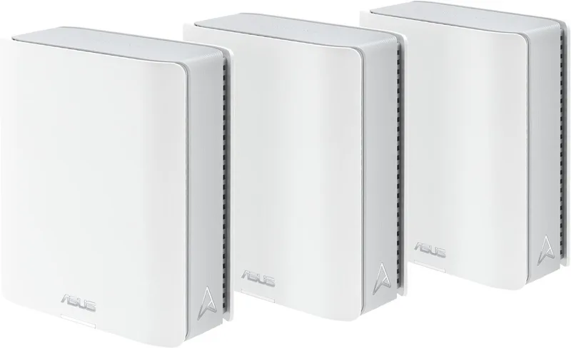 ZenWiFi BT8 - Mesh WiFi - WiFi Versterker - Tri-Band - WiFi 7 - 14000 Mbps - 3-Pack de ASUS en Blanc – photo produit