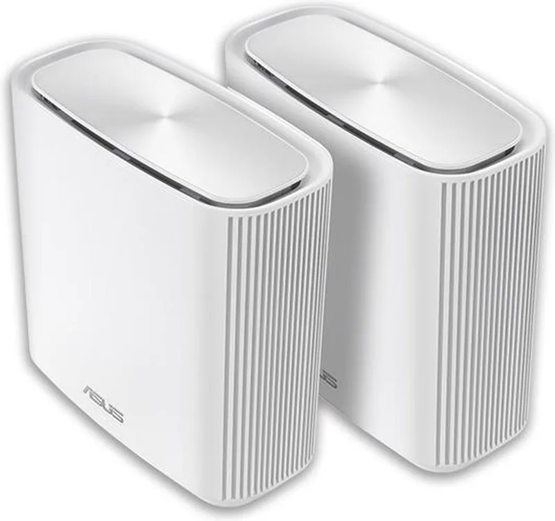 ZenWifi CT8 - Draadloze Router - AiMesh - Mesh Wifi - AC - 2-pack von ASUS in Weiß – Produktfoto