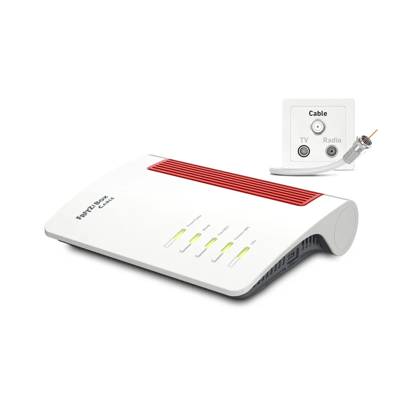 Box 6670 Cable Router Rood fra AVM – produktbillede