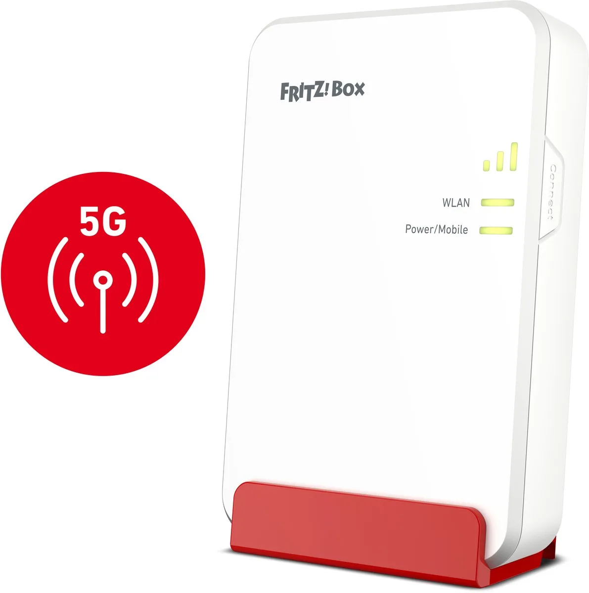 FRITZ!Box 6860 5G Edition International - Draadloze Router - Dual-Band - WiFi 6 by AVM in White – product photo