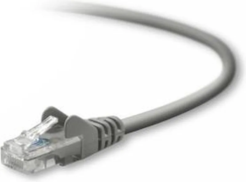 A3L791B03M-S - Netwerkkabel - RJ45 - 3 m van Belkin in Grijs – productfoto