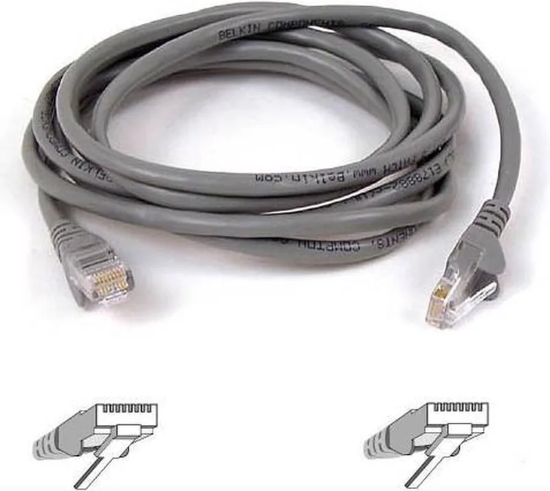 RJ45 FastCat 5e-patchkabel - 1 m by Belkin in Grey – product photo