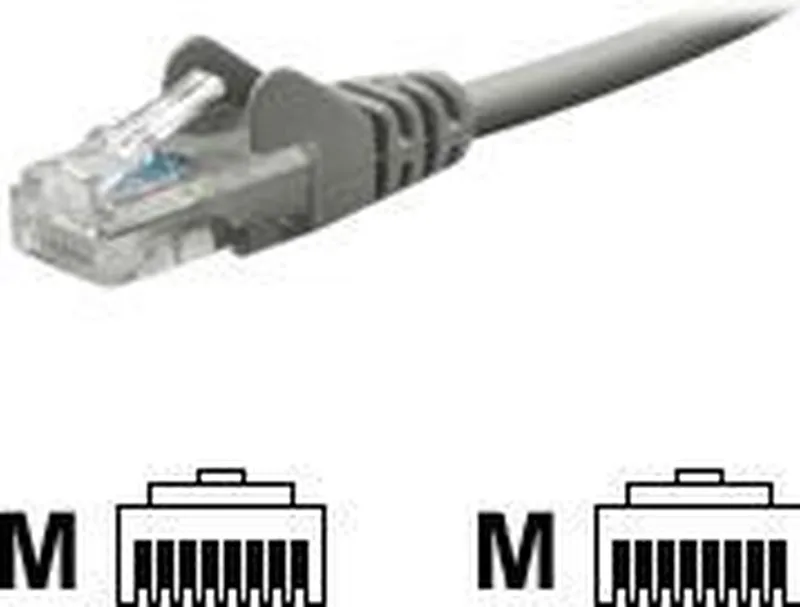 UTP-kabels CAT5e Patch Cable Snagless Molded by Belkin in Grey – product photo