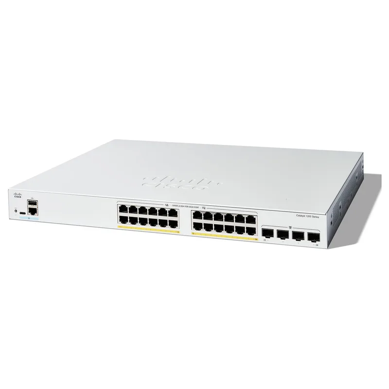 C1200-24FP-4G network switch fra Cisco – produktbillede