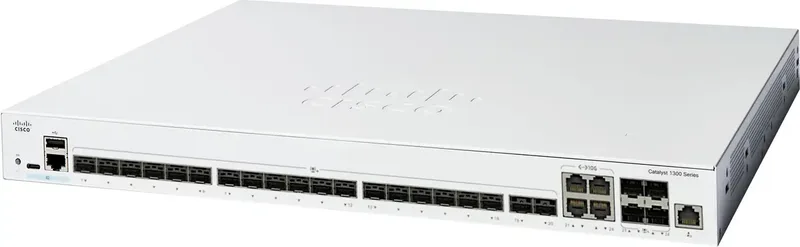C1300-24XS CISCO Catalyst C1300-24XS 24-Port Switch Netwerk switch 1 / 10 GBit/s de Cisco en Gris – photo produit