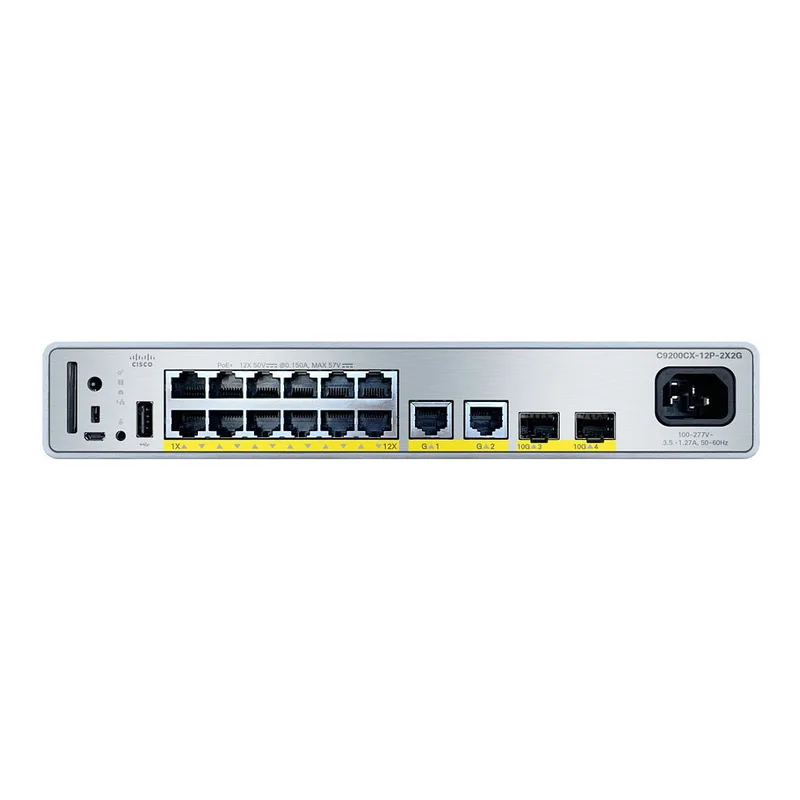C9200CX-12P-2XGH-E network switch by Cisco – product photo