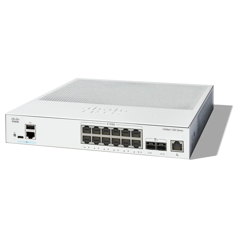 Catalyst C1300-12XT-2X network switch von Cisco – Produktfoto