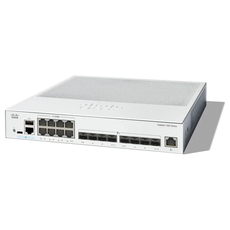 Catalyst C1300-16XTS network switch by Cisco – product photo