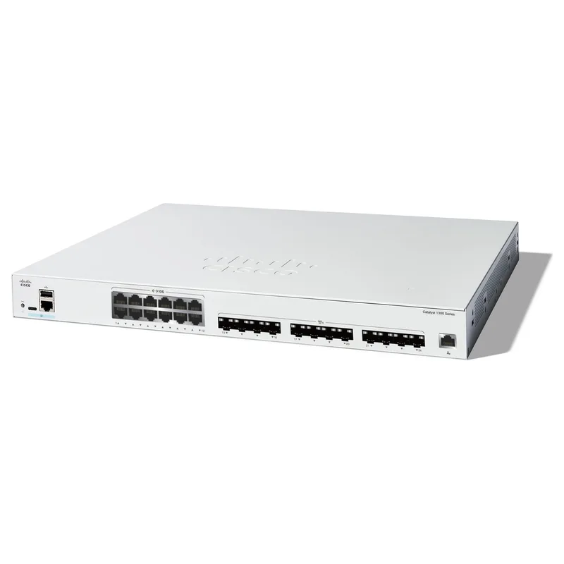 Catalyst C1300-24XTS network switch by Cisco – product photo