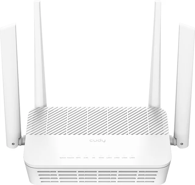 AX3000 Wi-Fi 6 Mesh Router – Dual-Band 2.4/5 GHz – 2402+574 Mbps – 4x Gigabit LAN – 200 Devices – Zwart