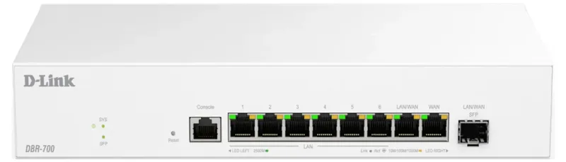 DBR-700 WiFi-router de D-Link en Blanc – photo produit