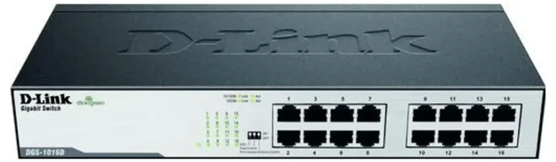 DGS-1016D/E 19 Zoll Netzwerk-Switch de D-Link – photo produit