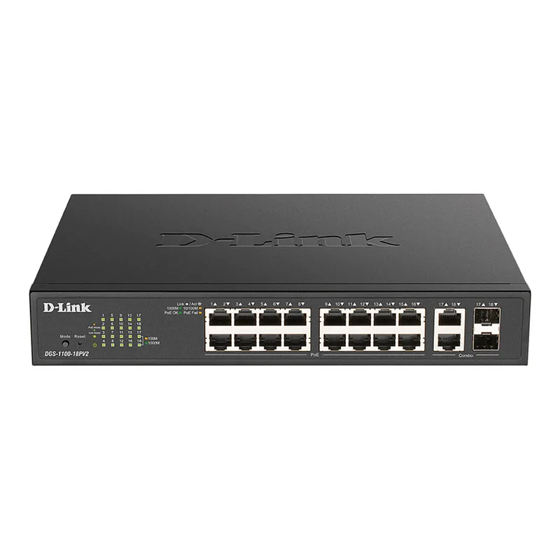 DGS-1100-18PV2 network switch van D-Link – productfoto