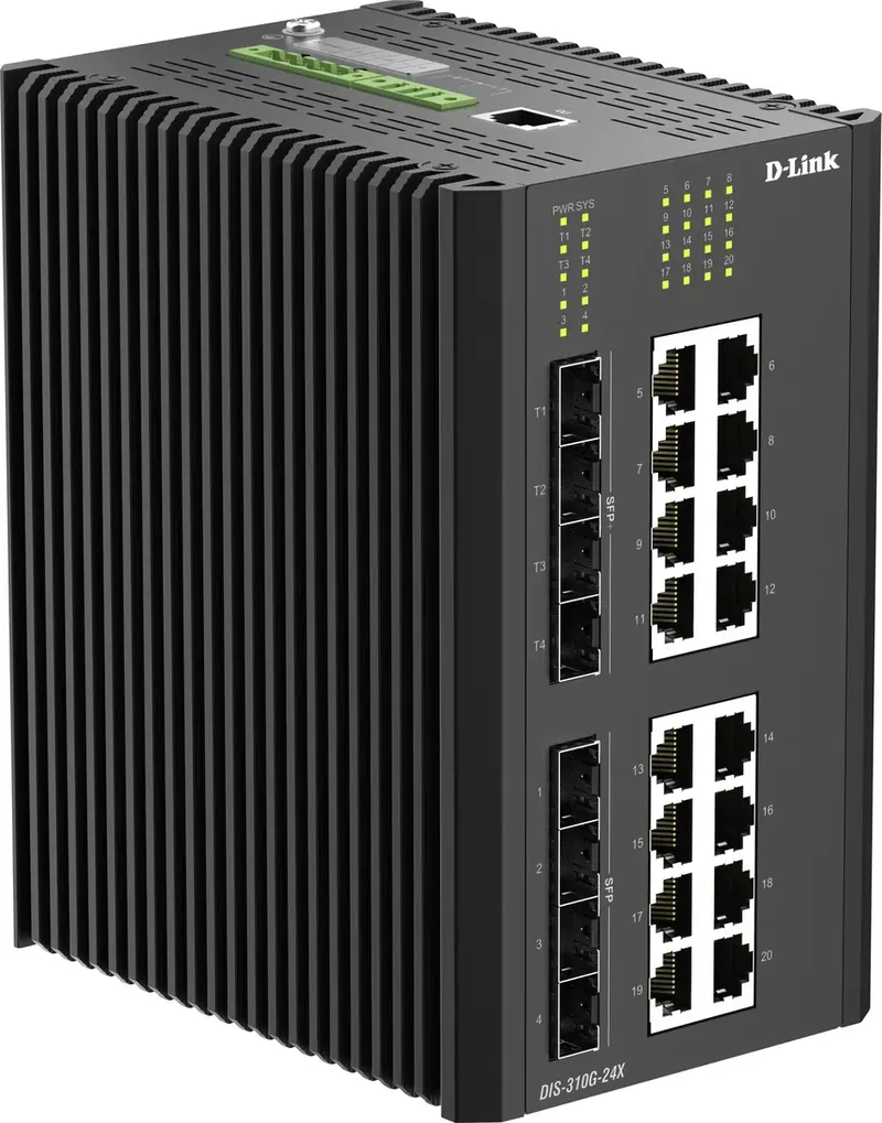 DIS-310G-24X DIS-310G-24X Netzwerk Switch SFP+ de D-Link – photo produit