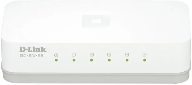 GO-SW-5E Netwerk switch 5 poorten 100 MBit/s van D-Link – productfoto