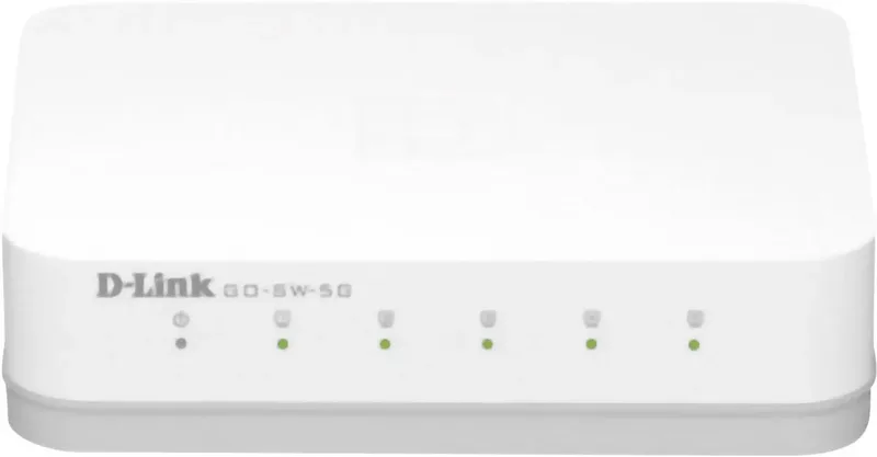 GO-SW-5G/E GO-SW-5G Netwerk switch 5 poorten 1 GBit/s de D-Link – photo produit