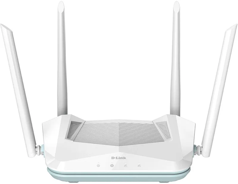 R15 EAGLE PRO AI - Smart Router - WiFi 6 - 1500 Mbps van D-Link in Wit – productfoto