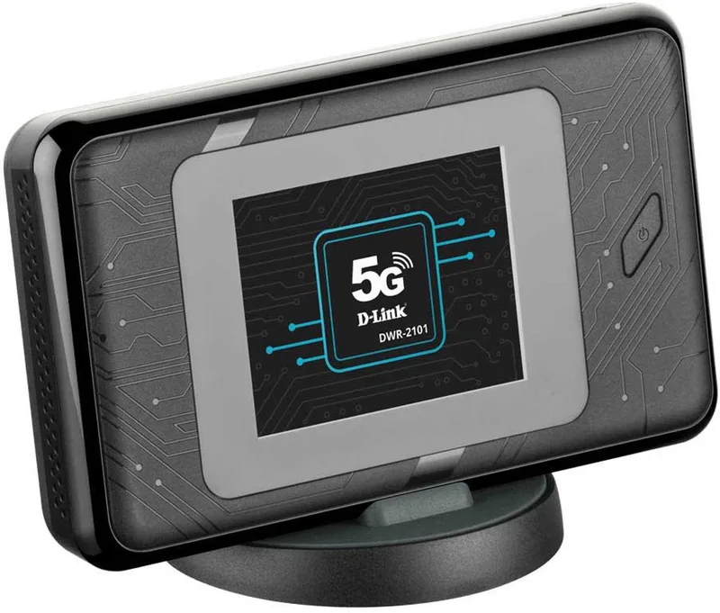 Router D-Link DWR-2101 nano SIM 5260 mAh 5G van D-Link in Zwart – productfoto