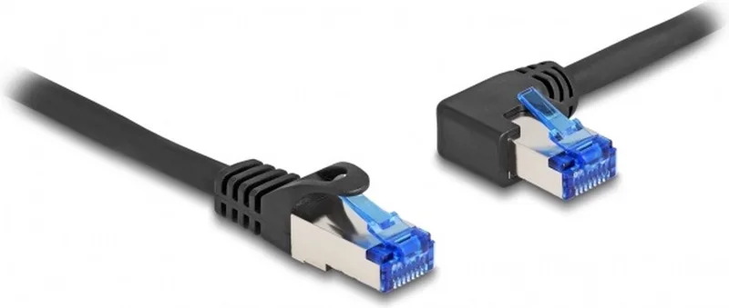 DeLOCK 80219 netwerkkabel 2 m Cat6a S/FTP (S-STP) Rond från Delock i Svart – produktbild