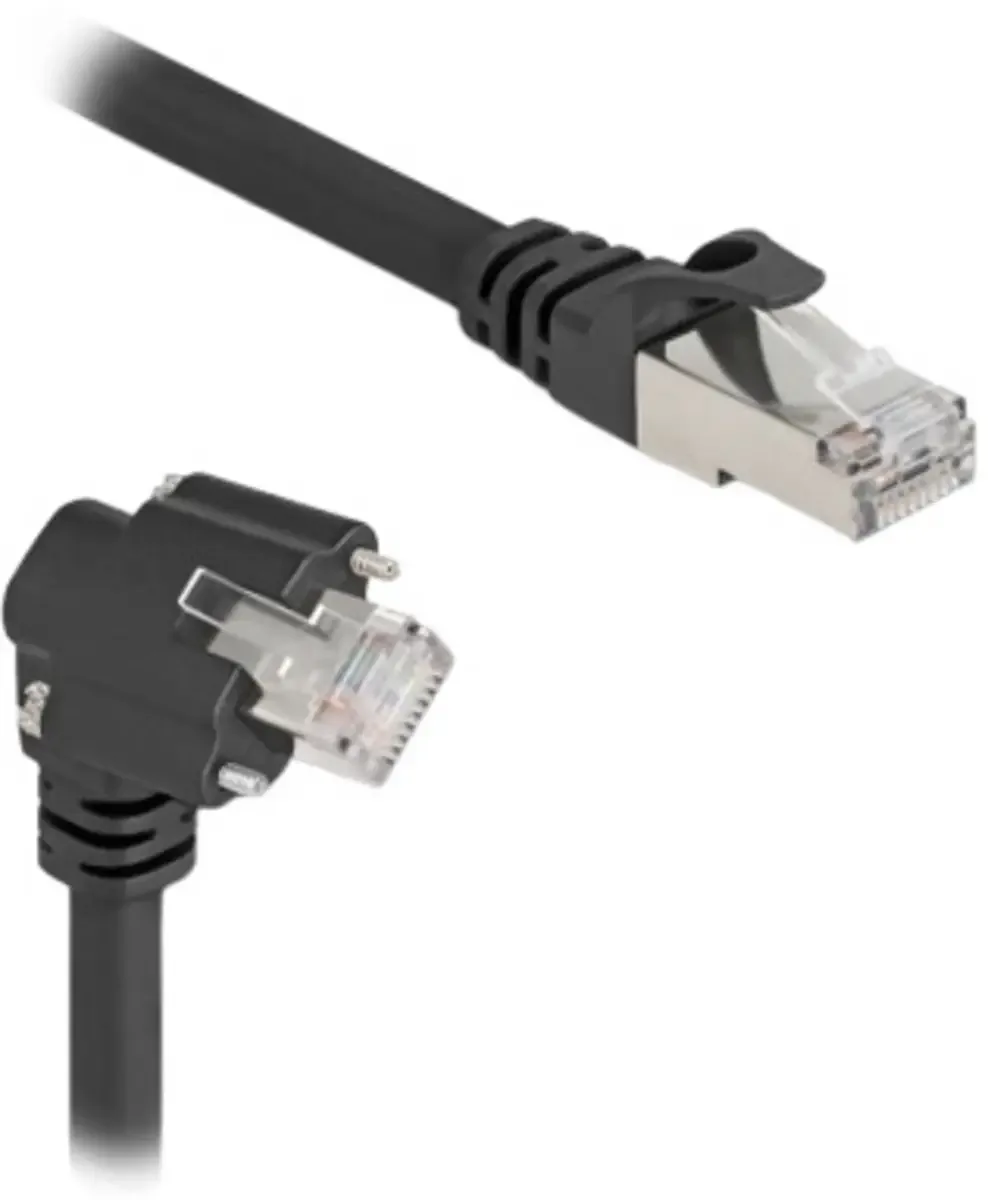 Delock 80919 RJ45 Netwerkkabel, patchkabel CAT 6 S/FTP 3.00 m Afgeschermd 1 stuk(s) by Delock in Black – product photo