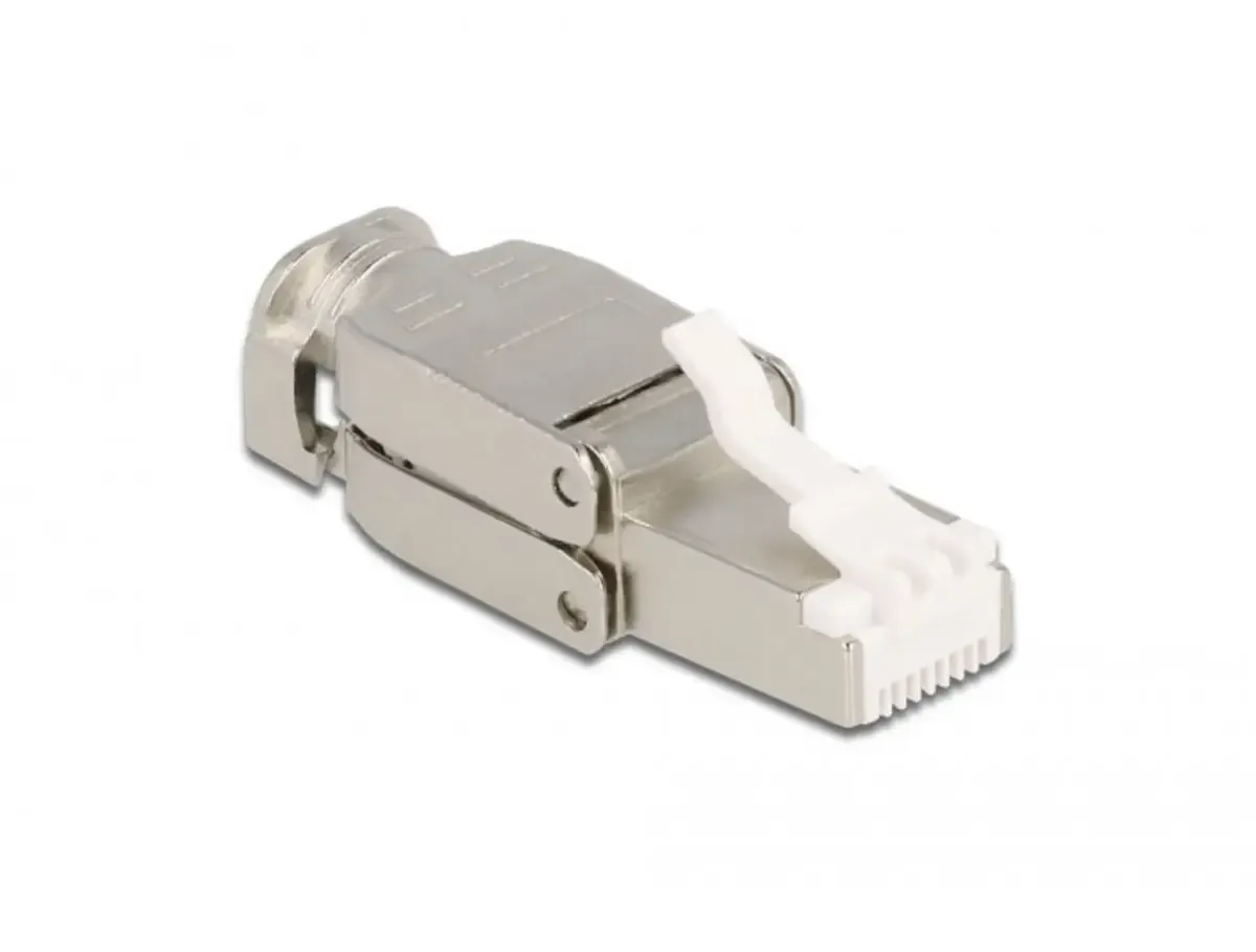 Delock 86926 RJ45 Stecker Cat.6 STP werkzeugfrei 86926 RJ45 Stecker Polzahl Sensoren 8P8C Zink 1 St. från Delock – produktbild
