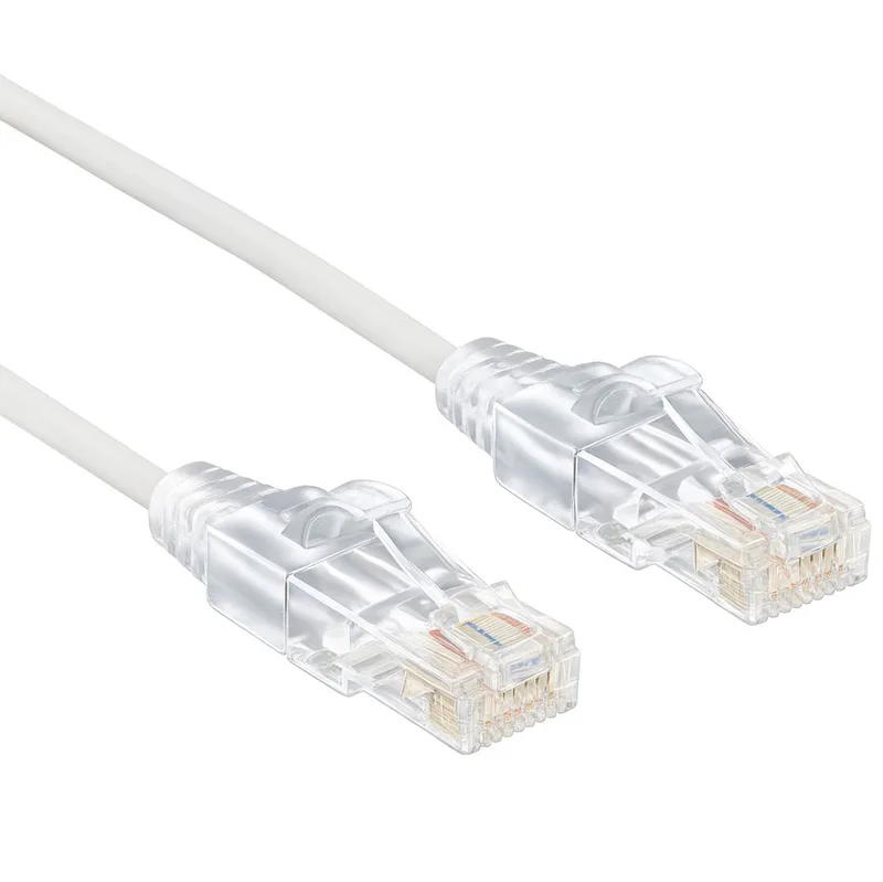 UTP dunne netwerkkabel - CAT6 - 2 meter från Delock i Vit – produktbild