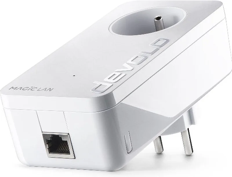 Magic 1 LAN 1200 Mbit/s Ethernet LAN de devolo en Blanc – photo produit