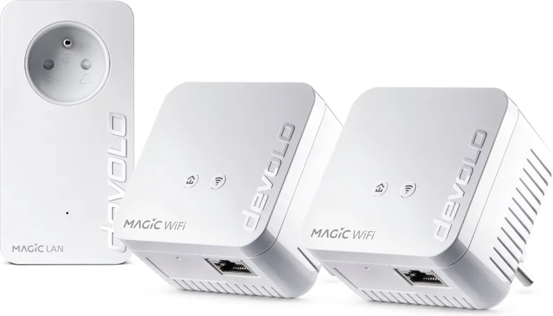 Magic 1 WiFi mini Multiroom Kit - BE från devolo i Vit – produktbild