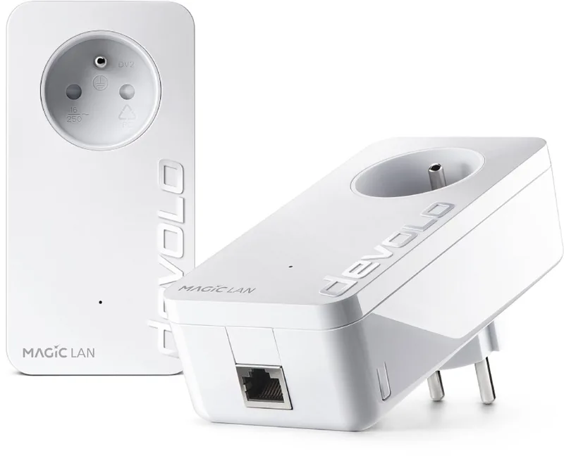 Magic 2 LAN 1-1-2 - Powerline Adapter - Geschikt voor BE de devolo en Blanc – photo produit