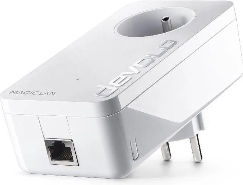 Magic 2 LAN 2400 Mbit/s Ethernet LAN 1 stuk(s) von devolo in Weiß – Produktfoto