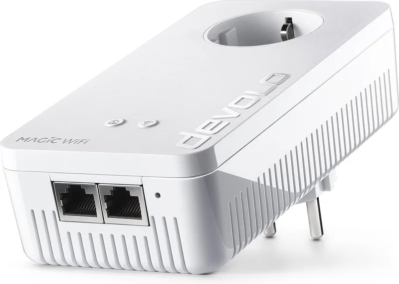 Magic 2 - Powerline-adapter - Uitbreiding - WiFi 6 - NL van devolo in Wit – productfoto