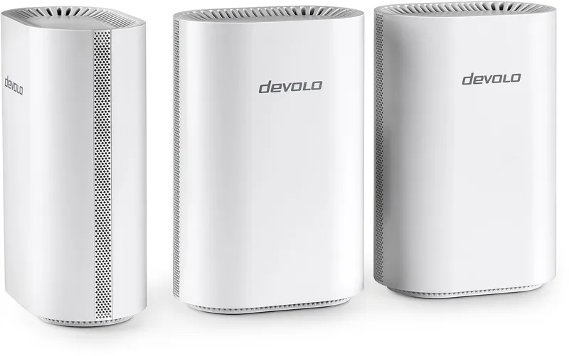 WiFi 7 Mesh BE9300 Tri-Band 3-Pack - wifi‑mesh­-systeem - tot 9.300 Mbps by devolo – product photo