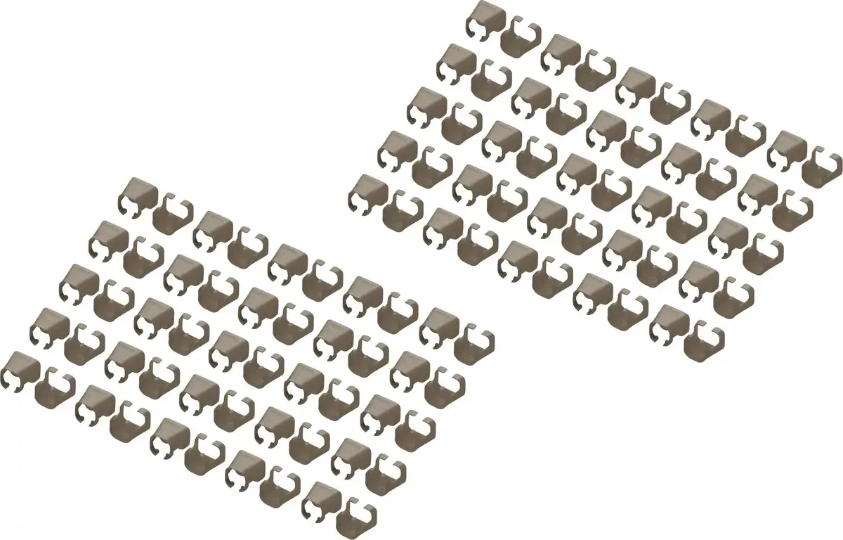 A-CC-BR A-CC-BR Gekleurde clips voor patchkabel de Digitus en Marron – photo produit
